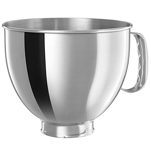 Kitchenaid K5Thsbp Roestvrijstaal Mengkom, 4,83 Liter, Zilver