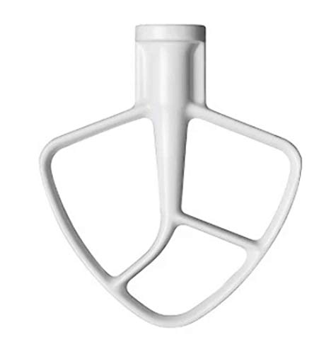KitchenAid K5THCB platte mixer voor de keukenmachine, wit, plastic, 4,8 liter, wit