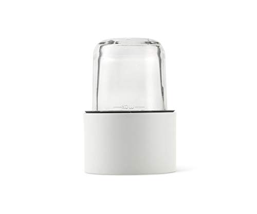 Kenwood Kruiden- En Kruidenmolen At320, Accessoires Voor Kenwood Keukenmachines, Elektrische Kruidenmolen Voor Verse En Gedroogde Kruiden En Specerijen, Incl. 4 Glazen Potten Met Deksel