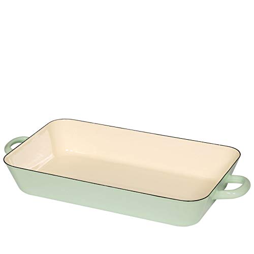 Riess Classic - huishoudelijke artikelen kleur/pastelrechthoekige ovenschaal Ø 37/22 Nilgroen