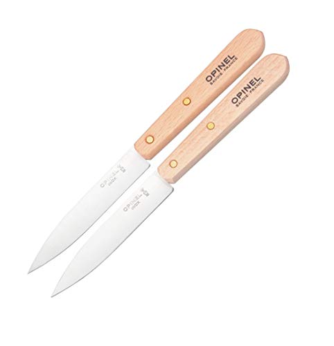 Opinel Keukenmes, roestvrij staal, bruin, 19,5 x 1,7 x 1 cm
