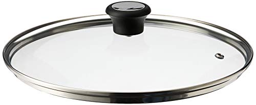 Tefal 280977 Glazen deksel, Voor pannen met een diameter van 28 cm - Hittebestendig tot 180°C