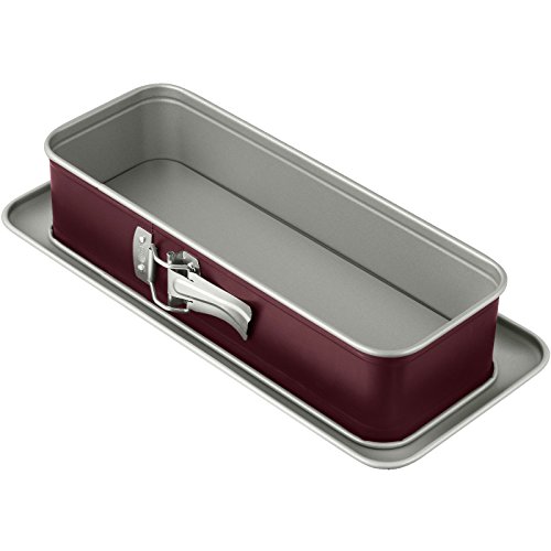 Dr. Oetker Koningskuchen springvorm 30 x 12 cm, met lekbescherming, bakvorm, voor sappige roercake, chique tweekleurige look, aantal: 1 stuk
