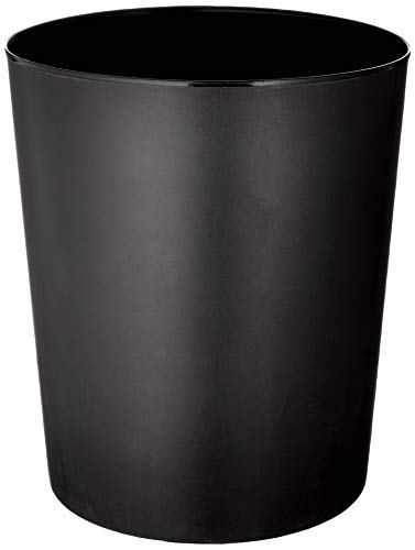 Läufer 26516 prullenbak Allrounder 13 liter, zwart, ronde afvalemmer, stevige kunststof, inhoud 13 l
