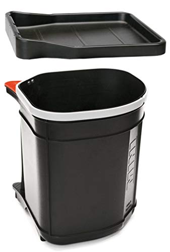 FRANKE | Afvalemmer Sorter Mini (121.0176.518) | Containers : 17.5L | Kleur : zwart