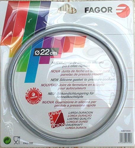 Fagor Afdichtingsring voor snelkookpan, siliconen, wit, 22 cm