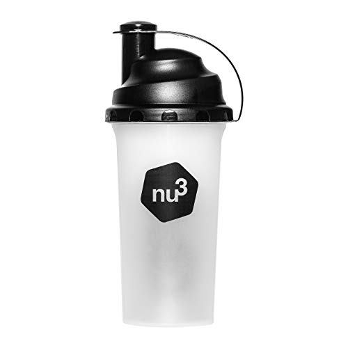 Shaker - Voor proteïneshakes, eiwitshakes en andere dranken - 700 ml drinkfles met slim zeefje voor klontvrij mixen - Blender & Bottle met vaste draai- en klepdopsluiting - vaatwasmachinebestendig