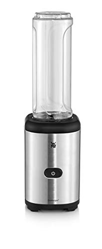 WMF Kult X Mix & Go Smoothie Mini-blender 300 W, met Tritan fles, 600 ml, zilverkleurig