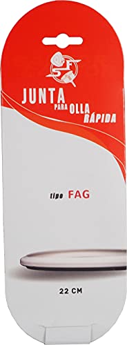 Sanfor 58002 snelkookpan, rubber, wit