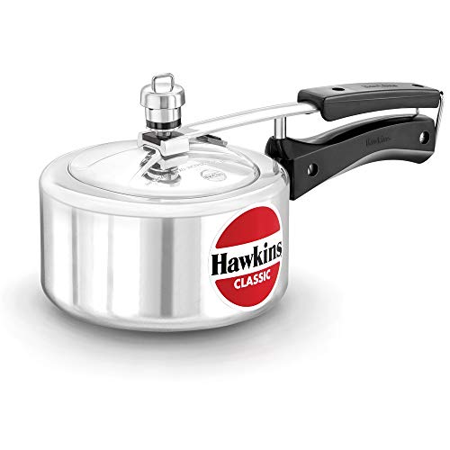 HAWKINS Classic CL15 snelkookpan, 1,5 l, aluminium, klein, zilverkleurig