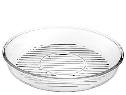 Borcam Grill glazen ovenschaal rond Pasabahce geschikt voor magnetron