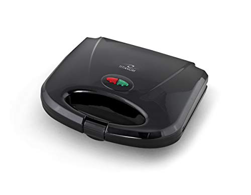 Esperanza TKT003 Titanum wafelmachine Rasberry 750W, metaal, zwart