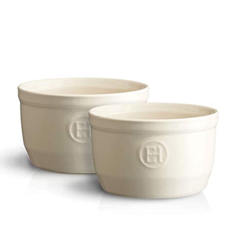 Emile Henry Set 2 x ovenschaal ovenschaal, klei, 10 x 10 x 6 cm