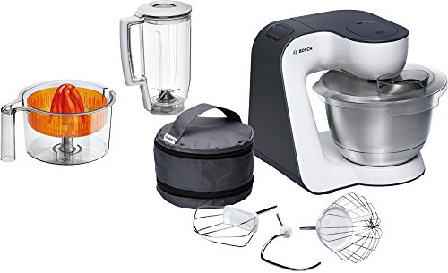 Bosch Electroménager mum50123 Keukenmachine, 1,25 liter, wit/grijs antraciet