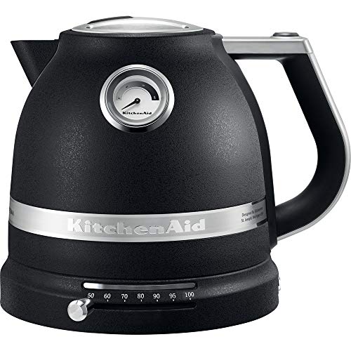 KitchenAid 5KEK1522EBK, ARTISAN waterkoker met 1,5 l inhoud, gietijzer zwart