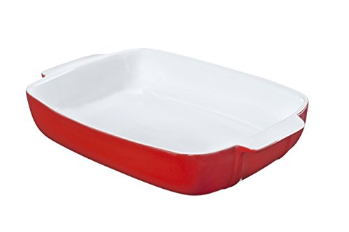 Pyrex Sg25Rr8 Ovenschaal, Keramiek, Rood