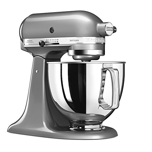 KitchenAid Artisan 5KSM125ECU, keukenmachine met basisuitrusting, CONTUR-SILVER