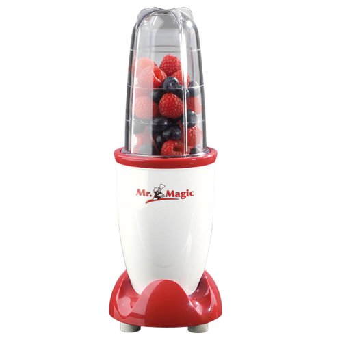 GOURMETmaxx Mr. Magic Smoothie Maker incl. vershouddeksel | blender met 8 functies, incl. To-Go-functie met vershouddeksel [250 Watt]