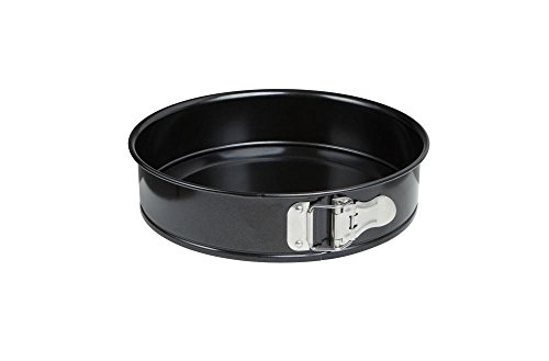 culinario springvorm met hefbodem, ILAG anti-aanbaklaag, zwart, Made in Germany, in verschillende maten Springform 24 cm zwart