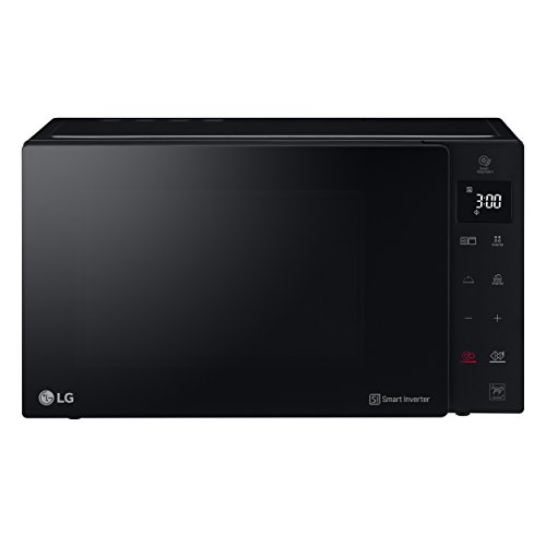 LG - Magnetron, grill, smart inverter 476 x 272 x 388 mm zwart transparant