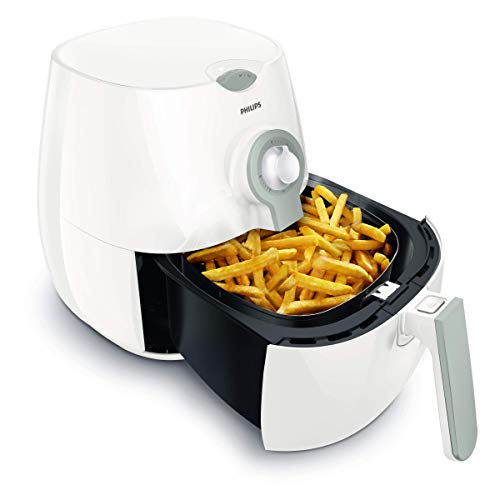 Philips Airfryer Compact - 800 g friet - 2 tot 3 personen - 80% minder vet - Multifunctioneel - Analoge display - Vaatwasmachinebestendige onderdelen - met receptenboek - HD9216/80
