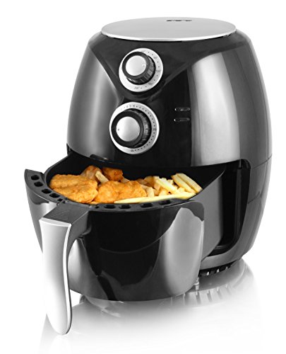 Emerio AF-112828 heteluchtfriteuse, Airfryer, Smart Fryer, test"GUT", frituren zonder olie, 3,6 liter volume, 1400 watt,