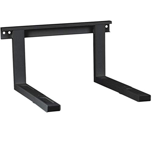 deleyCON Universal Magnetronbeugel Muurbeugel Magnetron tot 35 Kg Uitschuifbaar tot 53,5cm Bakoven Muurbeugel Grilloven Koffiezetapparaat - Zwart