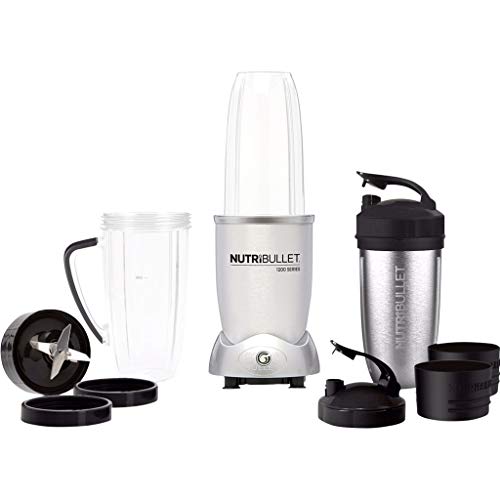 NutriBullet Max 1200 (watt) Series - voedingsextractie Blender, smoothie maker - 12-delig - Zilver