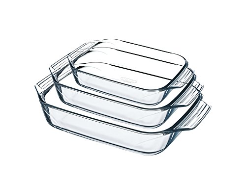 Pyrex Ovenschaal, Borosilicaatglas, Transparant, 39 mm X 25 mm