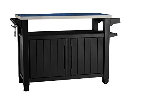 Keter BBQ bijzettafel Unity XL grafiet grijs