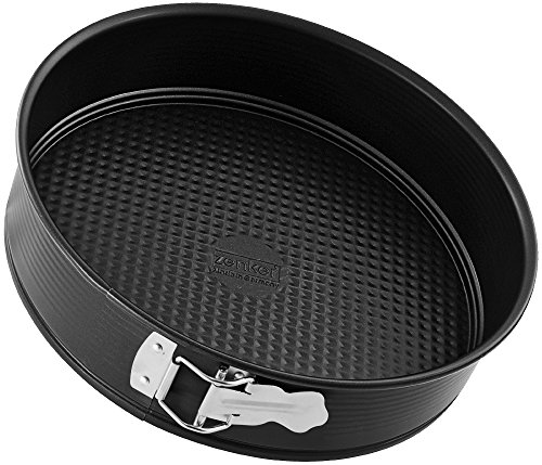 Zenker Z3962 springvorm 1 bodem 20 cm, plaatstaal, zwart, 20 cm