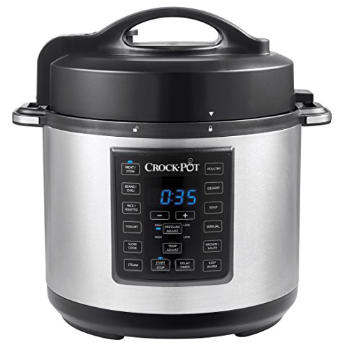Crock-Pot CSC051X-01 Elektrische Snelkookpan, 5,6 liter, Zwart