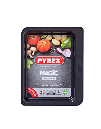 Pyrex Mg26Rr6 Ovenschaal, Metaal, Noire