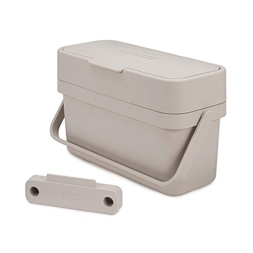 Joseph Joseph Compo 4 - bio-afvalemmer, 4 liter - steenkleurig