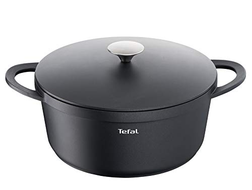 Tefal E21853 Trattoria braadpan 28 cm - Gegoten aluminium voor warmtebehoud - Coating met titanium