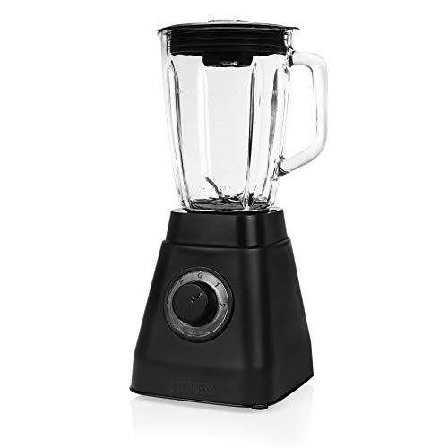 Princess 212085 Blender – Capaciteit 1.5 liter – Black Steel Collectie, mat zwart