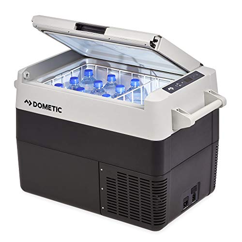 DOMETIC CFF 45 Draagbare elektrische compressor-koelbox, 38 liter, 12/24 V en 230 V, Mini koelkast voor auto, vrachtwagen en stopcontact