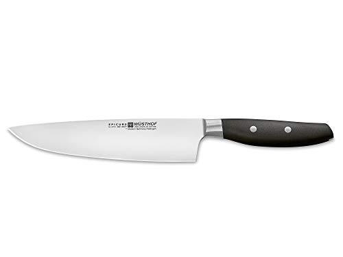 Wüsthof Epicure Slate 1011130120 Keukenmes, 20 cm Lemmet, Ergonomische Handgreep, Scherp, Roestvrij Staal