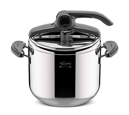 Lagostina Mia Lagoeasy'Up snelkookpan, 7 l, roestvrij staal 18/10, 22 cm