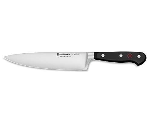Wüsthof Koksmes, Classic (1040100118), 18 cm lemmetlengte, gesmeed, roestvrij staal, breed en zeer scherp keukenmes
