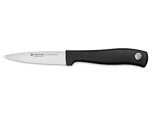 Wüsthof Silverpoint 1025148108 Groentemes, 8 cm lemmet, roestvrij staal, vaatwasmachinebestendig, scherp keukenmes klein, schilmes