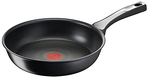 Tefal G25906 Unlimited ON koekenpan 28 cm - 100% veilig - Zeer sterke coating - Thermo-Signal voor de perfecte temperatuur
