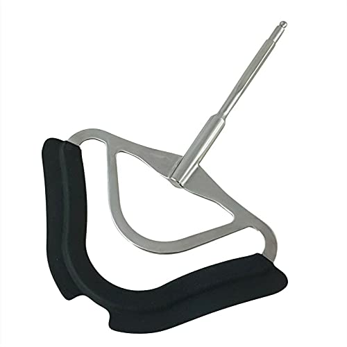 Mengborstel met silicone voor keukenmachine MUM4 en MUM5 MUMVC, MUMVH, Profi Flex bezem geschikt voor 659889, 00659889, Flexi Bezem Home Professional schraper