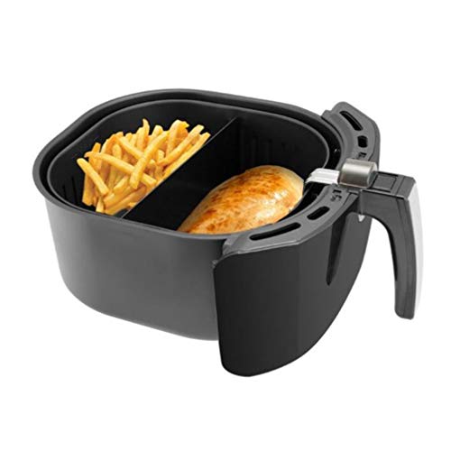 Cabilock Airfryer Scheidingsplaat Professionele Airfryer Bakplaat 23 * 10Cm (Zwart)