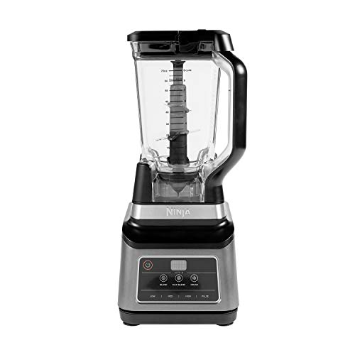 Ninja 2-in-1 blender met Auto-iQ (BN750EU), 1200 W, 2,1 l, 3 snelheden, zwart/zilver