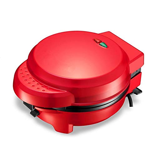 Multifunctionele elektrische wafelmachine, 220 V, huishoudkeuken, donutvis, wafelmachine, verkrijgbaar in 4 kleuren, 10 borden beschikbaar Red3plates