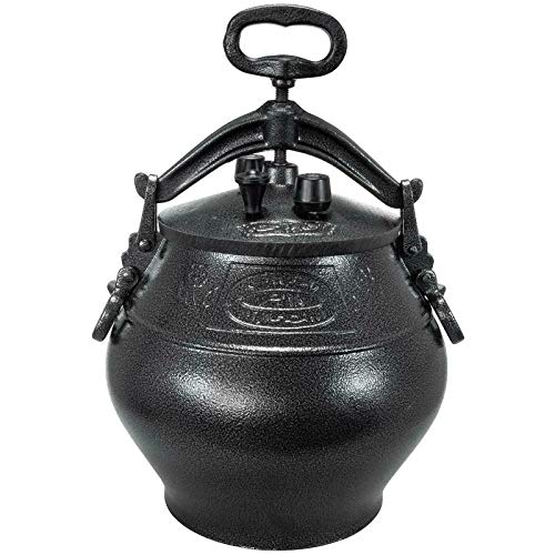 Afgankazan Kasan snelkookpan, 10 liter, Afgankazan drukkookpan, tuinpan, stoomkoker, stoompan, stoompan, stoofpan