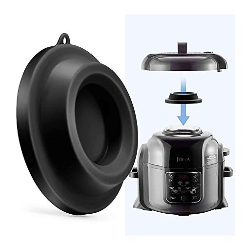 Siliconen Deksel Houder,GuangTouL Siliconen Deksel Stand Snelkookpan Accessoires Compatibel met Ninja Foodi Snelkookpan en Luchtfriteuse 5 Qt, 6,5 Qt en 8 Quart