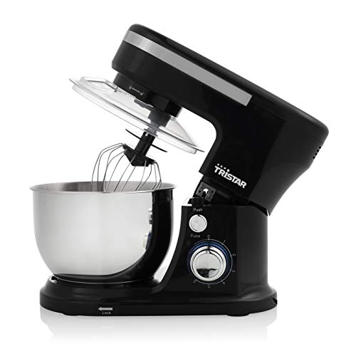Tristar MX-4837 Keukenmachine, 4 Liter inhoud, 1000 watt, Zwart