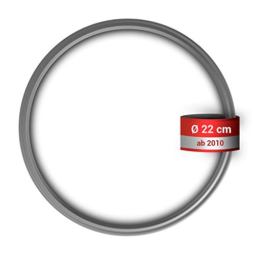 Afdichtingsring dekselafdichtring afdichting vanaf 2010 vervanging voor 6000022795 Fissler snelkookpan snelkookpan rubberen afdichting stoompan Vitaquick Vitavit Royal 22 cm voor snelkookpannen